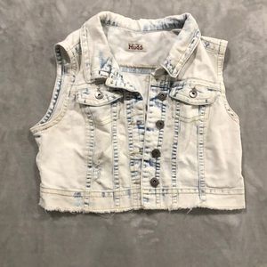 Women’s Crop Jean Vest